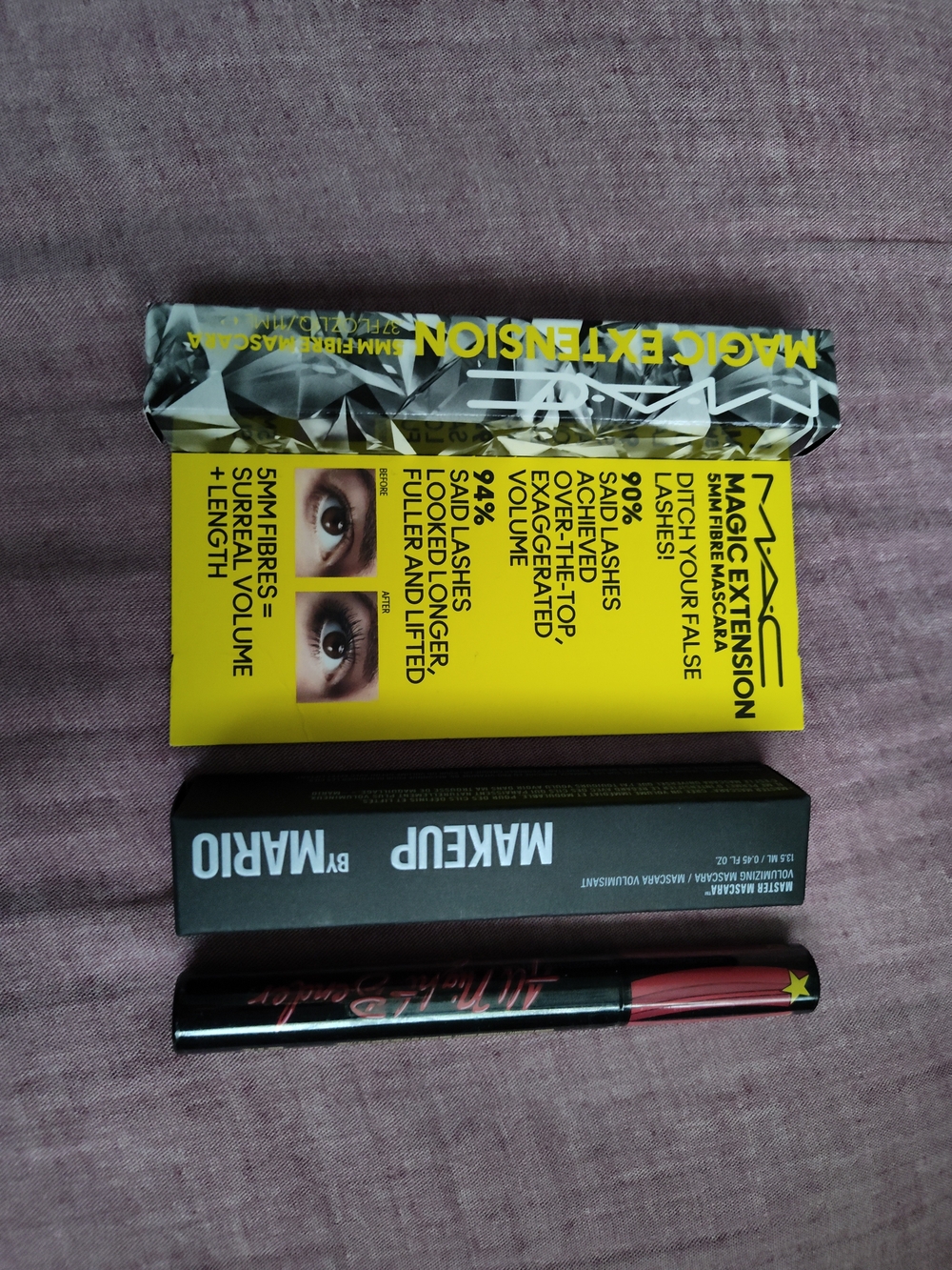 MAC Cosmetics Magic Extension Mascara ,Makeup By Mario&Rockins cosmetics mascara